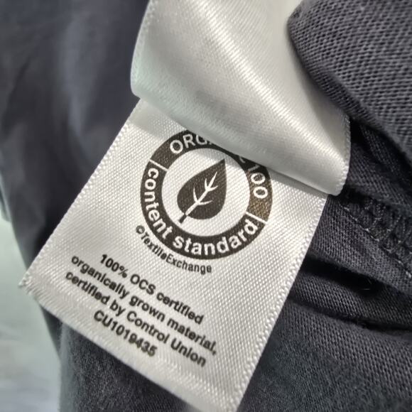 Everlane T Shirt Mens Medium Dark Gray Short Sleeve Crew Organic Cotton - Picture 7 of 8